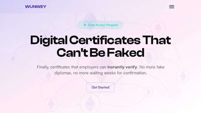 WUNWEY - Digital Credentials & Verifiable Achievements Platform