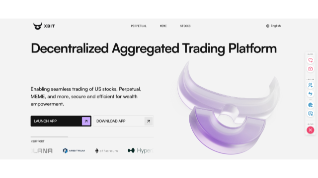 XBIT: Decentralized Aggregated Trading Platform