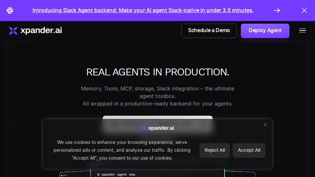 xpander.ai | Backend-as-a-Service for AI Agents – Backend-as-a-Service for AI Agents