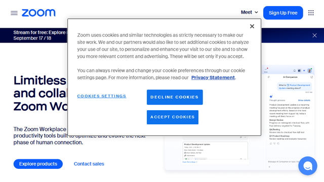 One platform to connect | Zoom